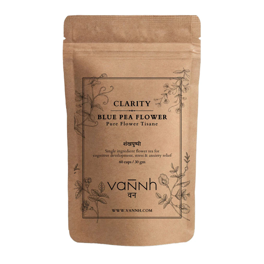 Combo of HIBISCUS FLOWER TISANE | REJUVENATE | Loose | Pure Flower   and  BLUE PEA FLOWER TISANE | CLARITY | Loose | Pure Flower