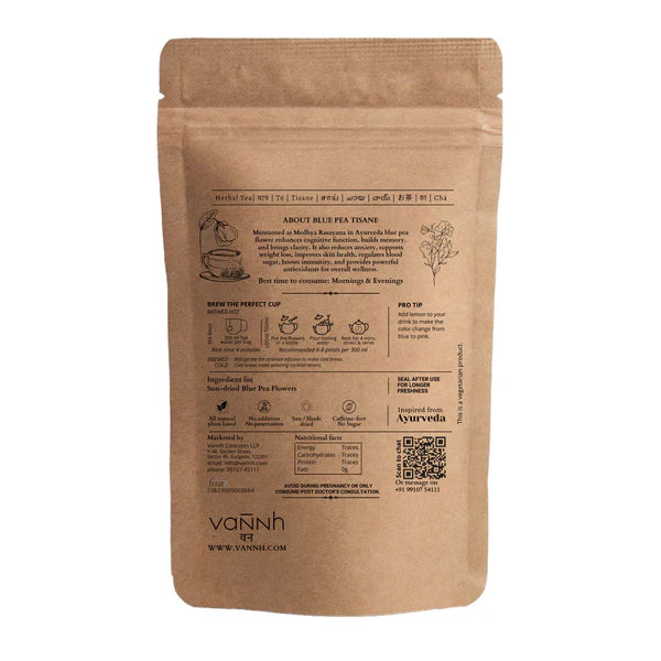 Combo of HIBISCUS FLOWER TISANE | REJUVENATE | Loose | Pure Flower   and  BLUE PEA FLOWER TISANE | CLARITY | Loose | Pure Flower