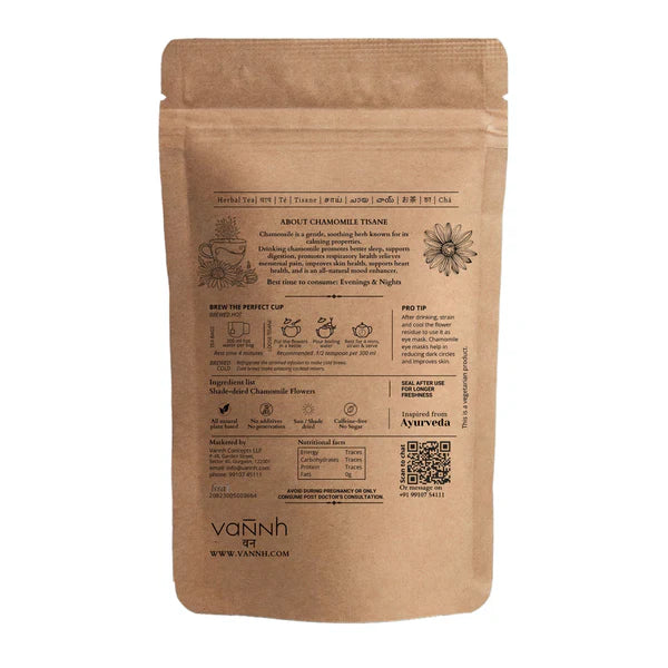 CHAMOMILE FLOWER TISANE | SLEEP BETTER | Loose | Pure Flower(2 x 30g)