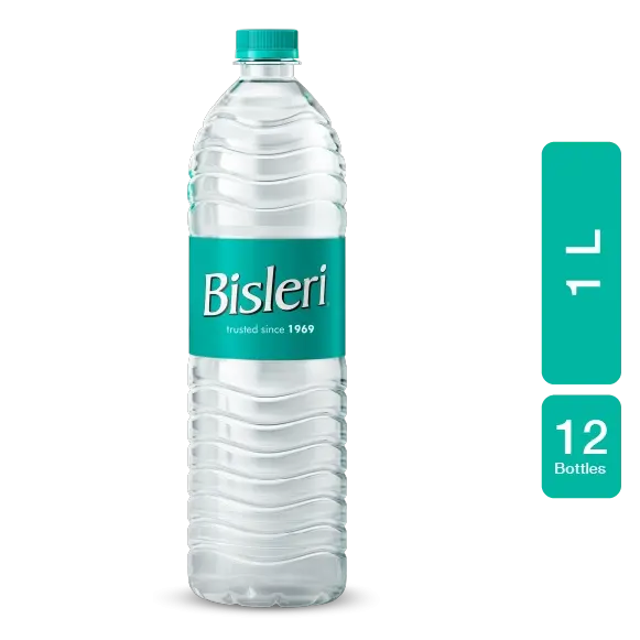 Bisleri 1 Litre Water Bottles