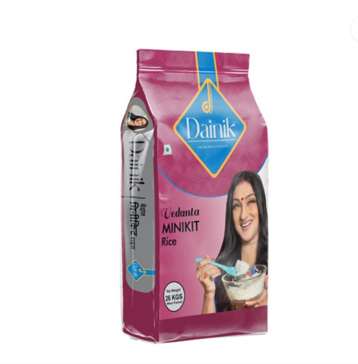 Dainik Vedanta Minikit Rice - 26 Kg