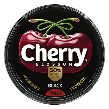 Cherry Blossom Black Shoe Polish 40 g