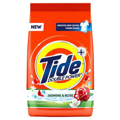 Tide Double Power Jasmine & Rose Detergent Powder 1 kg